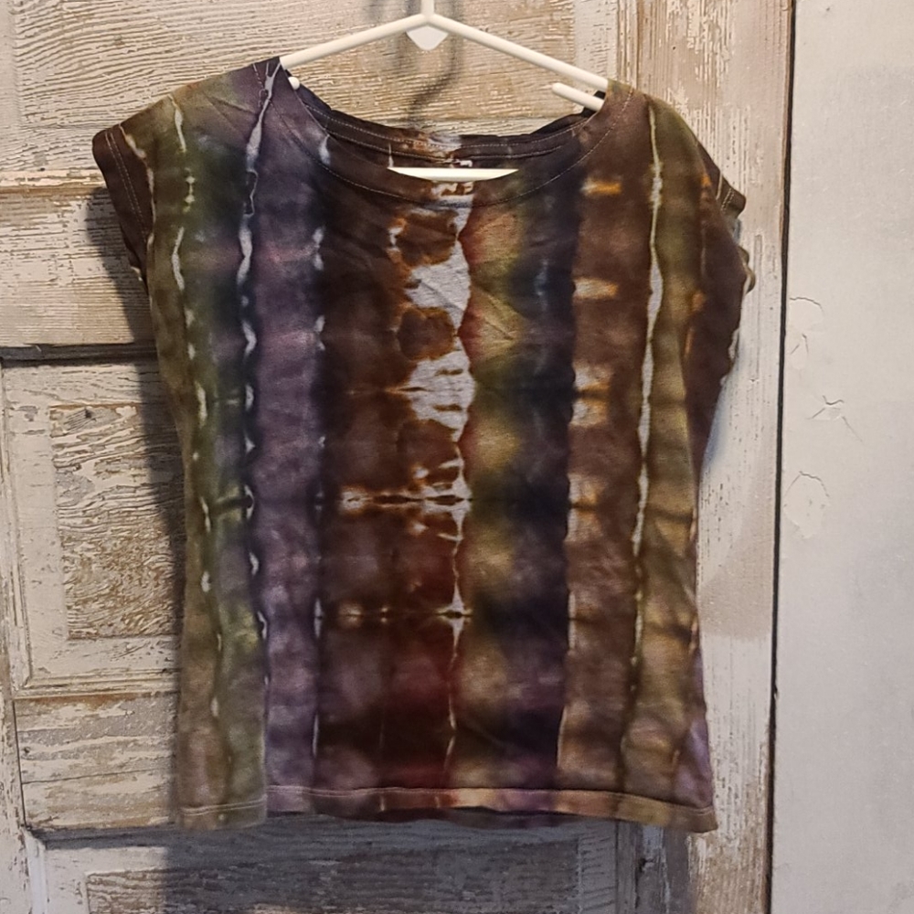 Tie dye tee girls size 8 - no tag